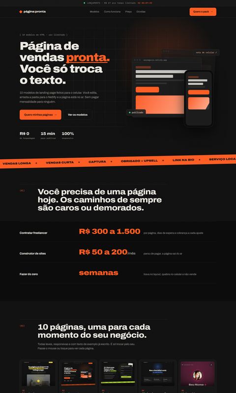 Prévia do modelo vendas curta